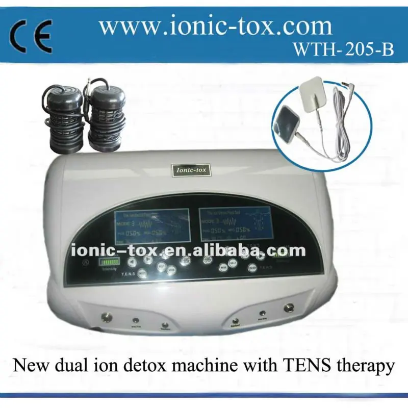 Foot detox machine ion cleanse health device to remove heavy metal