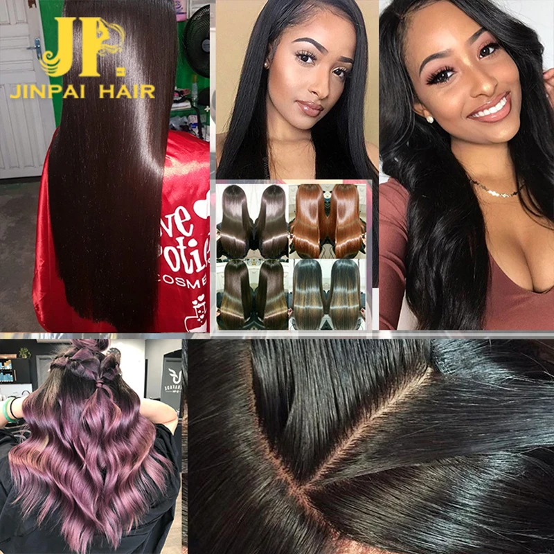 JP Hair Dyeable Unprocessed Hair Weft, Wholesale Natural Color Virgin Brazilian Hair,Remy 100 original brazilian human hair
