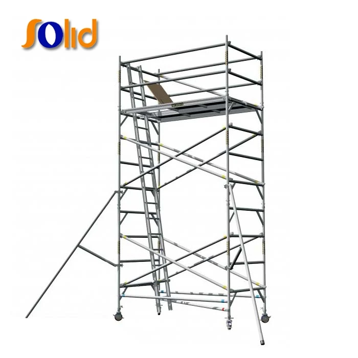 Дешевые строительные алюминиевые лестницы и леса bs1139