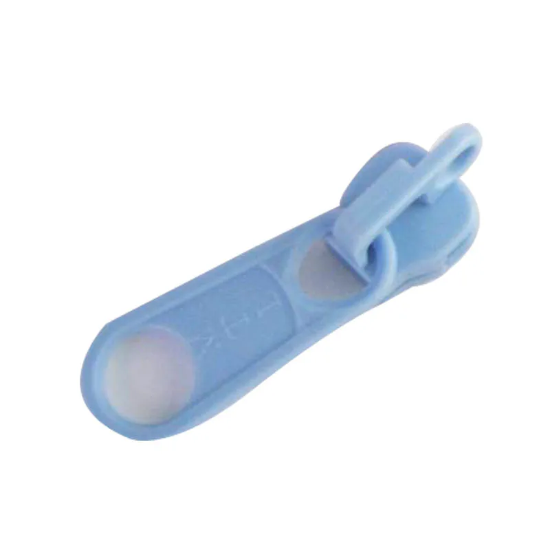 
8# Wholesale New Design Custom Embossed Zipper Pullers Slider for plastic Zipper 