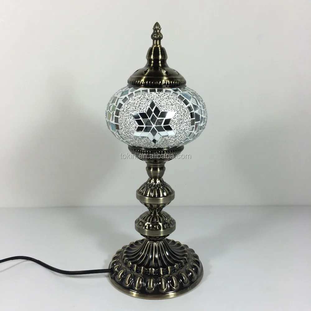 2021 New Design home decorative (TC1M02) Handmade Mosaic Art Turkish table Lamps