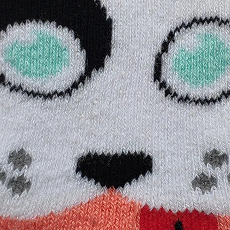 Novelty Baby Boy Non Slip Socks Athletic Crew Grip Socks Warm and Confortable Skid Covered Socks with Cute Dogs Pattern