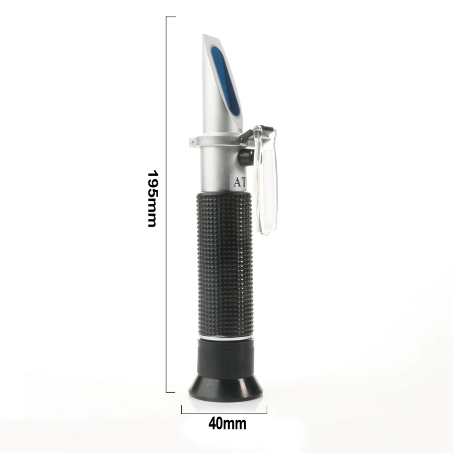 RZ Sea Salinity Refractometer meter salt water concentration Aquarium Handheld tool Mariculture Breeding Gravimeter 0~10%RZ118