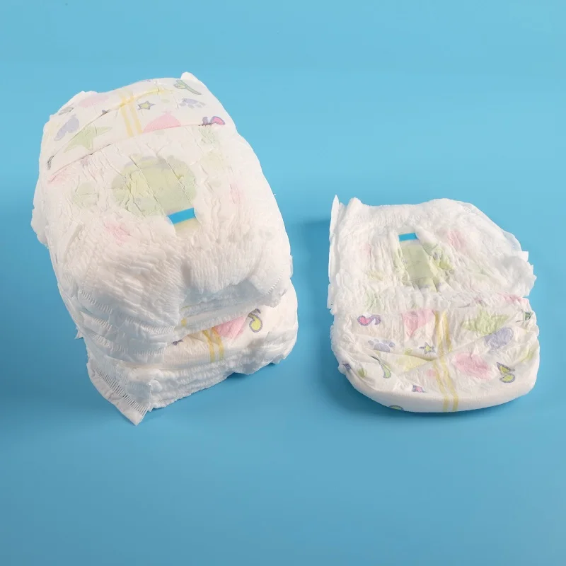 Comfortable disposable organic baby dipers nappy pants