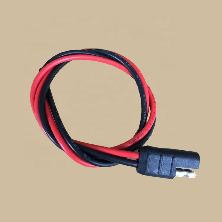 2 Pin Quick Disconnect  Bullet Lead Cable SAE Connector auto wire harness