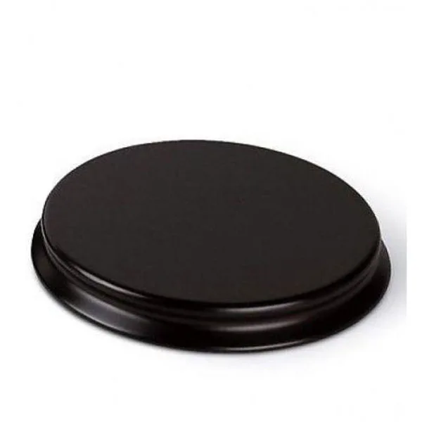 MDF Black Paint Wooden Figurine Display Plinth Wooden Base Art Crafts