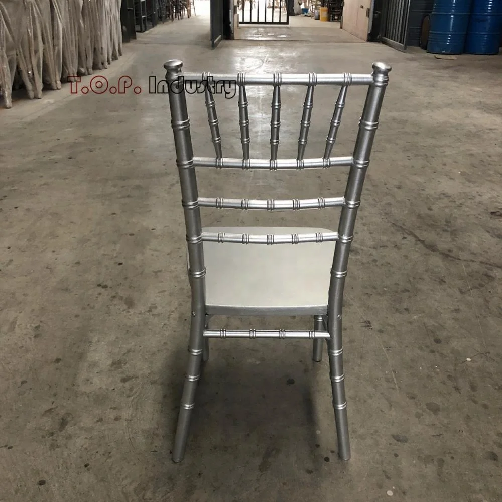 Wedding Rental Stackable Wooden Gold Chivary Chairs