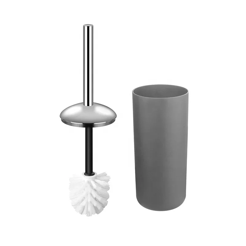 New Product Bathroom Cleaning Brushes Manufacture Stainless Steel Brush Toilet Brush Holder