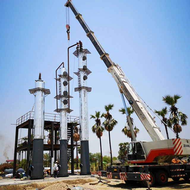 Low Factory price small capacity used engine oil to base oil recycling plant