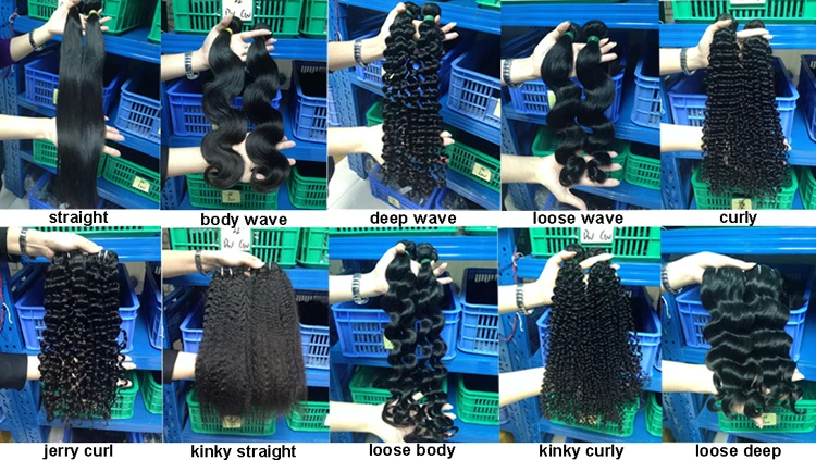 Xibolai new arrival Clip in hair 3 sets for full head unprocessed virgin human hair dubai