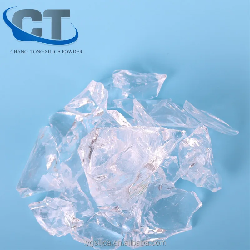factory price Low-expansion Fused Quartz powder for Ceramic /Crucible