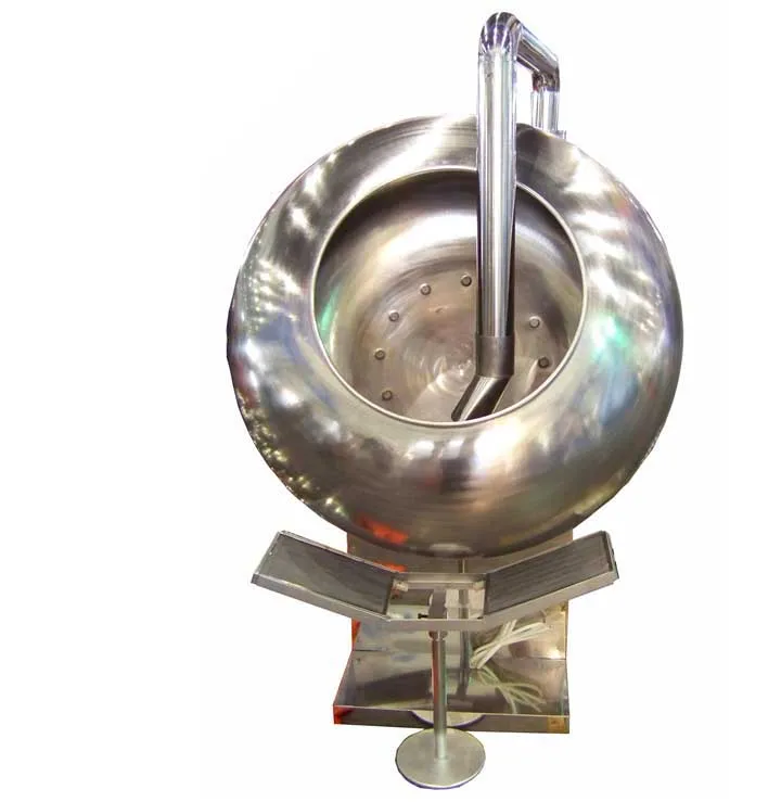  BY Stainless caramelized candied peanut coated pan nu...