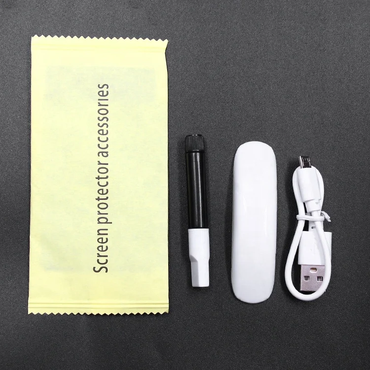 Easy Installation No Reside Mobile Screen Guard UV Tempered glass Mobile Screen Protector