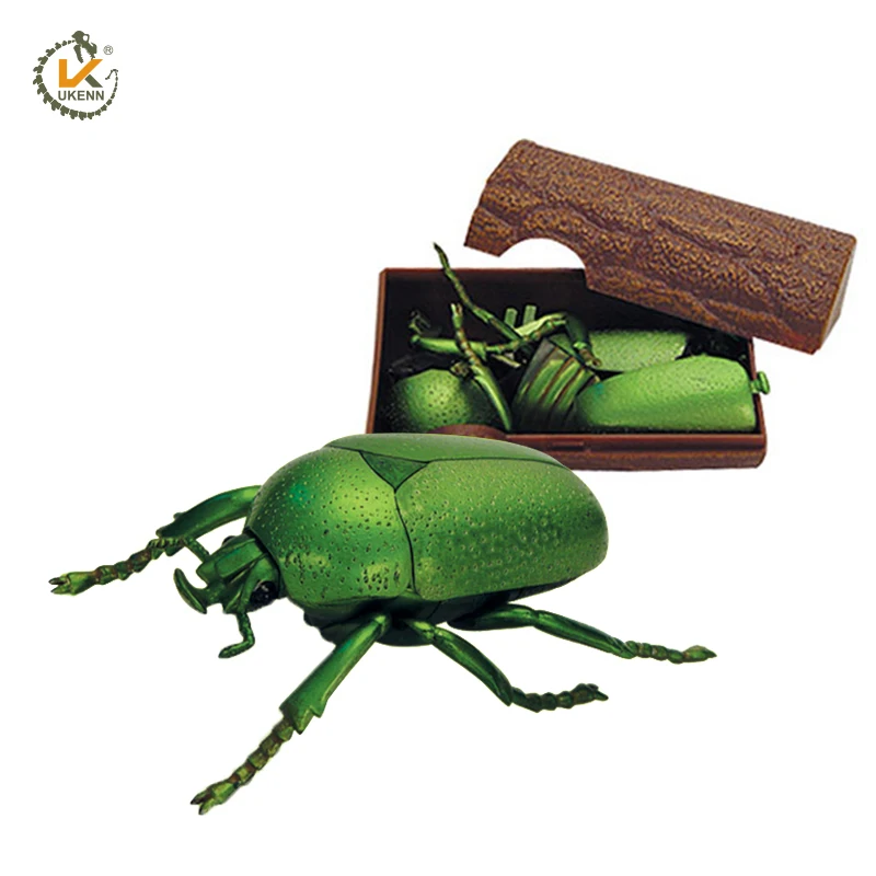 3D PVC Plastic Beetle Insect Toy for Kids Gifts