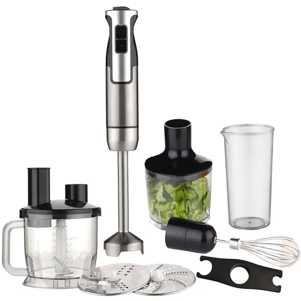 1000W new Multifunctional stick blender / hand blender set with big chopper bowl