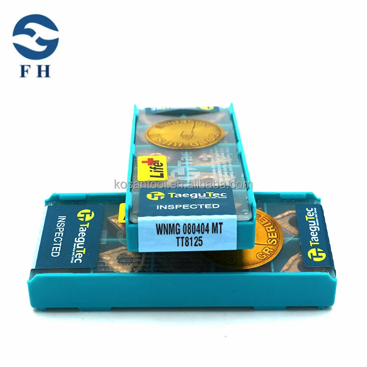 Taegutec insert carbide insert Taegutec tuning tools WNMG080404 MT TT8125