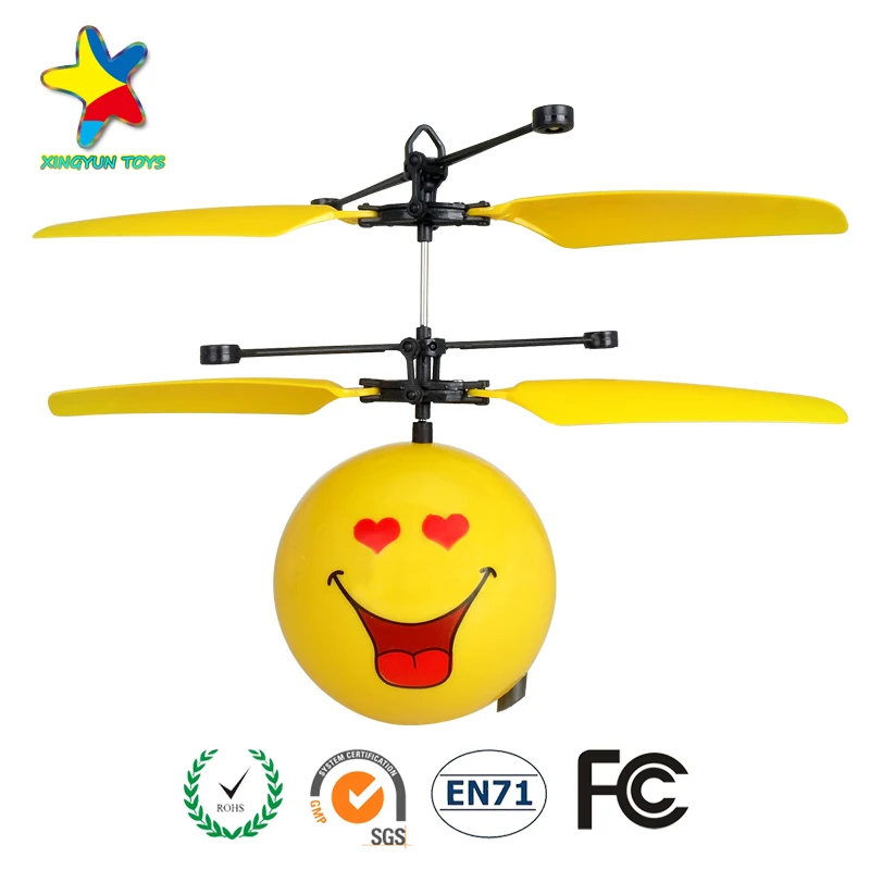 Best Kids Toy Hand Sensor Led Flying Ball Helicopter Toys XY-102 Magic Flying Ball