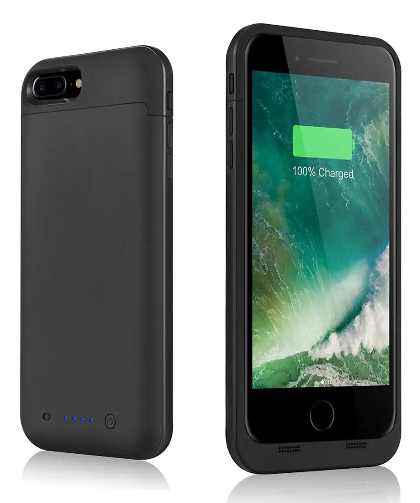 Новейший дизайн сок аккумулятор чехол для IPHONE 7 / 8 PLUS аккумулятора AMAZON горячие продажи прямая продажа с фабрики