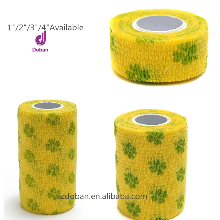 
New Product Medical Disposable Clinic Use Veterinary Cohesive Elastic Bandage 