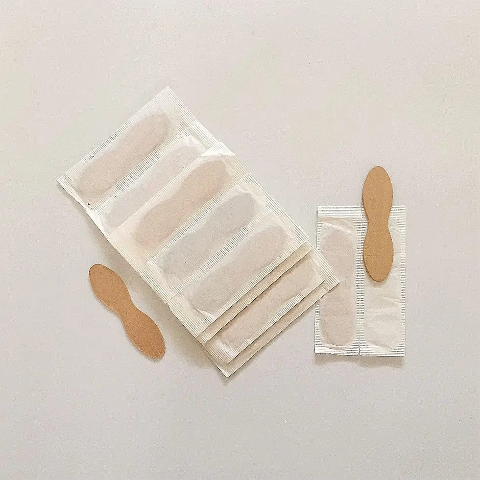 
Customized logo disposable wooden sticks flat ice cream spoon with paper wrapped 