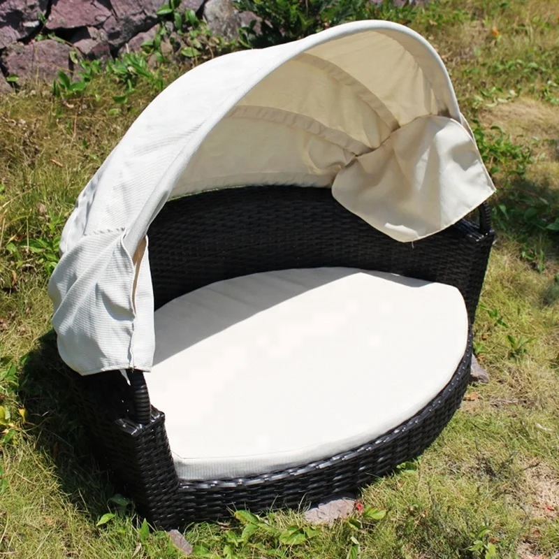 factory sale SGS HDPE rattan animates dog beds SCPB-006