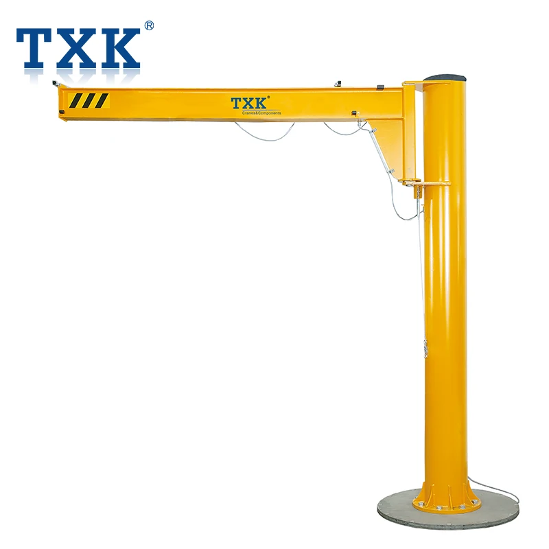 TXK 500kg 1t 2t 3t 5t Floor Mounted Jib Crane