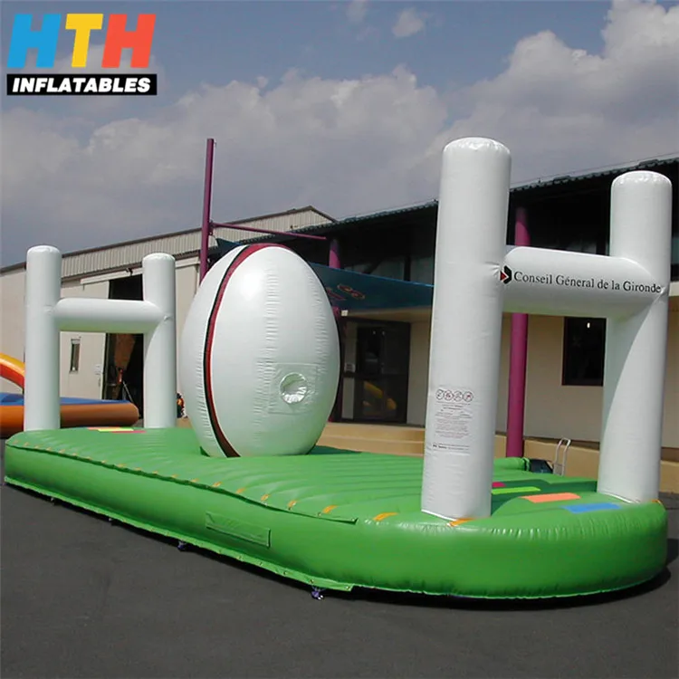 Hot sale inflatable bungee rugby for sale