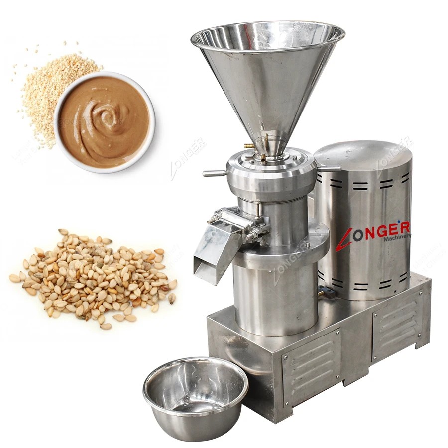 
Industrial LG-JMS-180 Tahini Sesame Paste Making Machine Almond Peanut Butter Grinder Machine 
