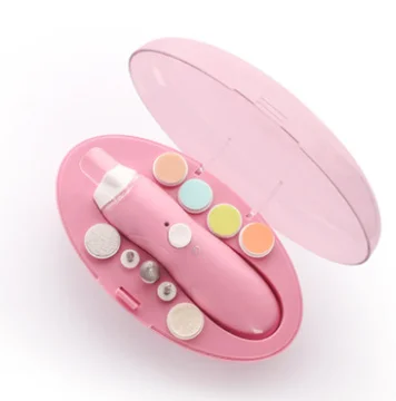 Children product 2021 Electric-USB Rechargeable Newborn Baby Nail Clipper Set Factory supply