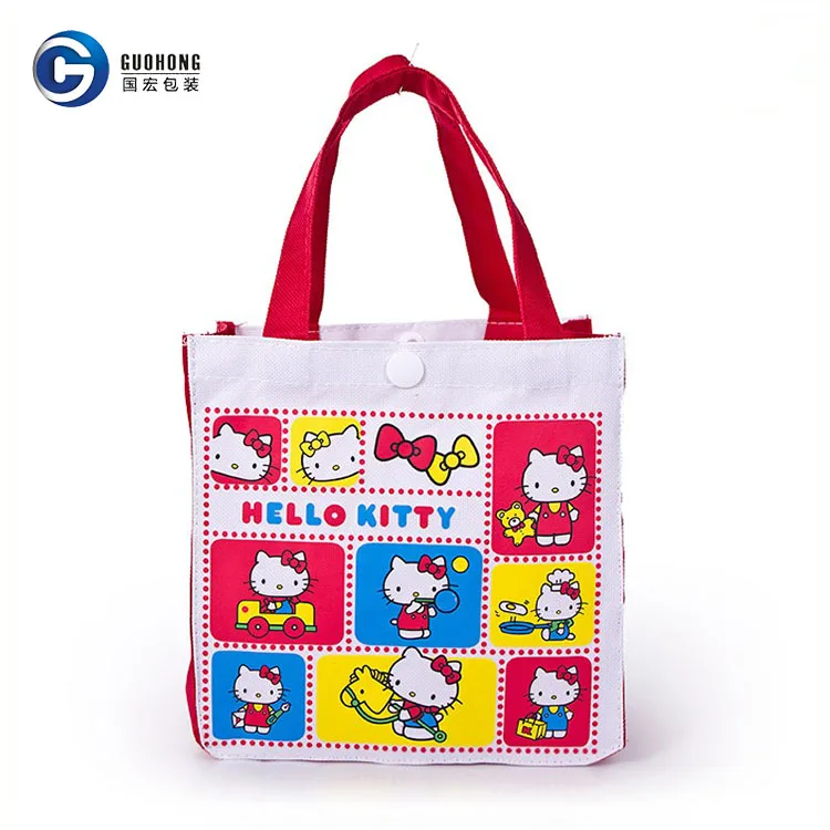 
The most attractive and popular adorable canvas bag with plastic button closure 