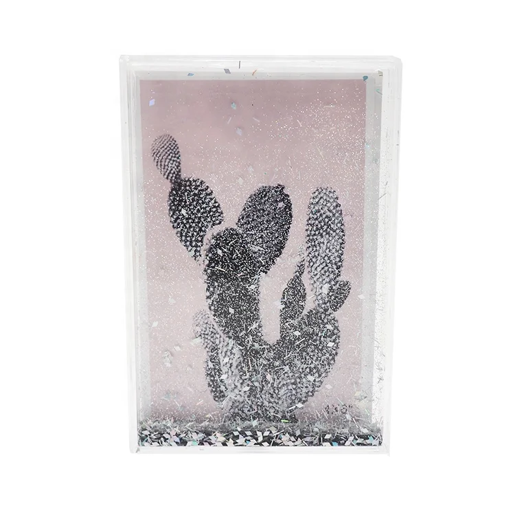 PF-1081 новейший небольшой цифровой двойная изогнутая стеклянная рамка для фотографий