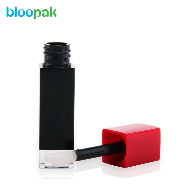  Высококачественный Контейнер для макияжа тюбик блеска губ индивидуальная упаковка пластиковый квадратный