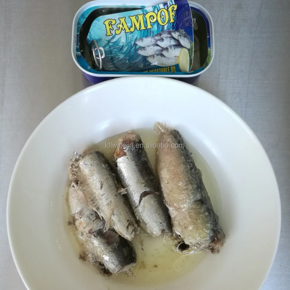 canned sardine in vegetable oil from morocco