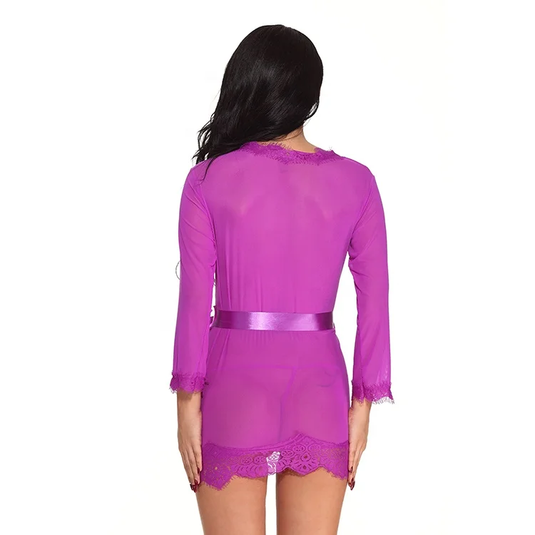 Hot Sexy Transparent Sleeping Wear for Women/ Nighty Dress for women belong to Sexy Lingerie