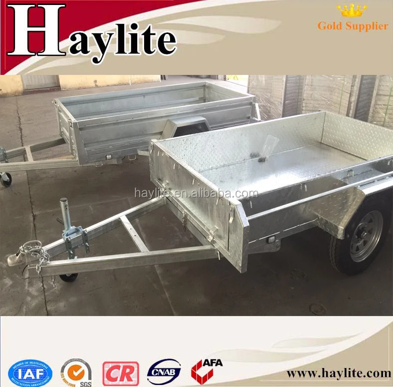 Hot Dipped Galvanized Farm small strong box Utility Trailer