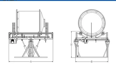 2019 China OEM Aluminum or Steel Rotational Moulds For Sale Plastic Water Tank Rock And Roll Rotational Moulding Machine
