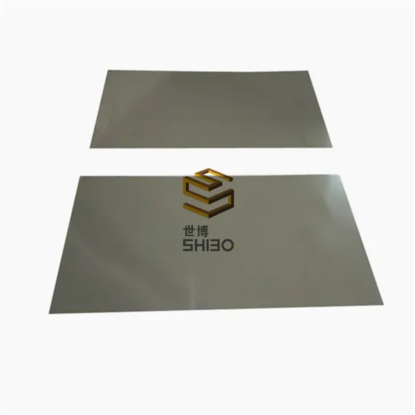 99.95%pure tungsten sheet/tungsten foil(thickness0.1mm-5.0mm)