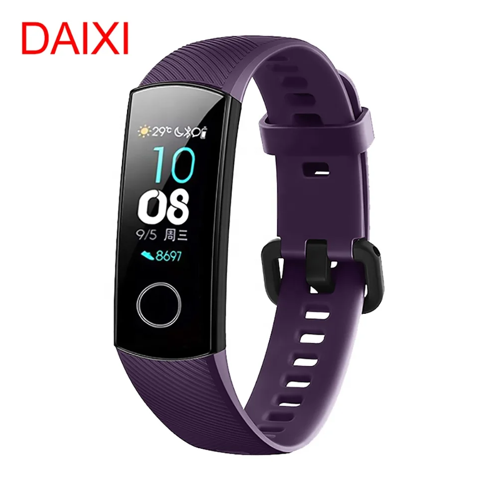 Silicone  Watch band 16mm Veryfit Watch Strap For Huawei Honor Band 4  Watch Belt
