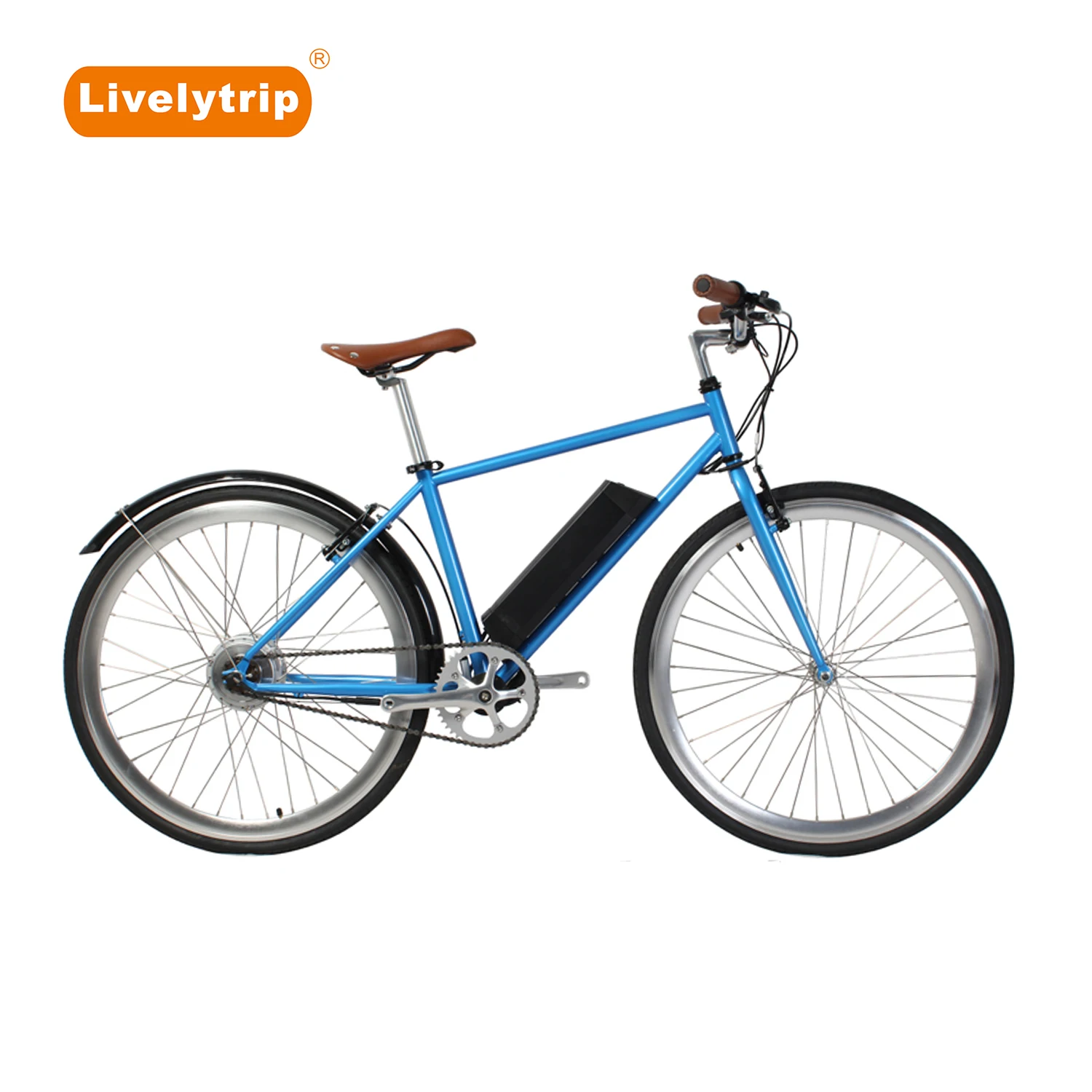 Retro e city bike/single speed 700C fixed gear electric bike classic 5