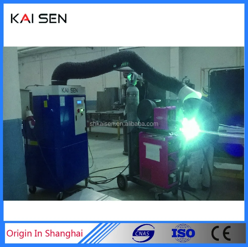 Dust filter/filtrator with small cyclone separator, industrial dust collector, fume extraction system
