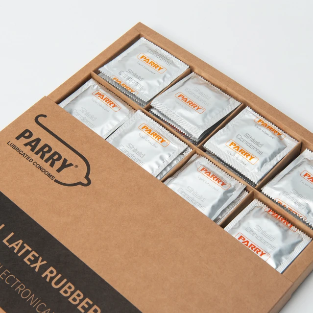 
PARRY male condom 100 condom pack OEM lubricated kondom model 