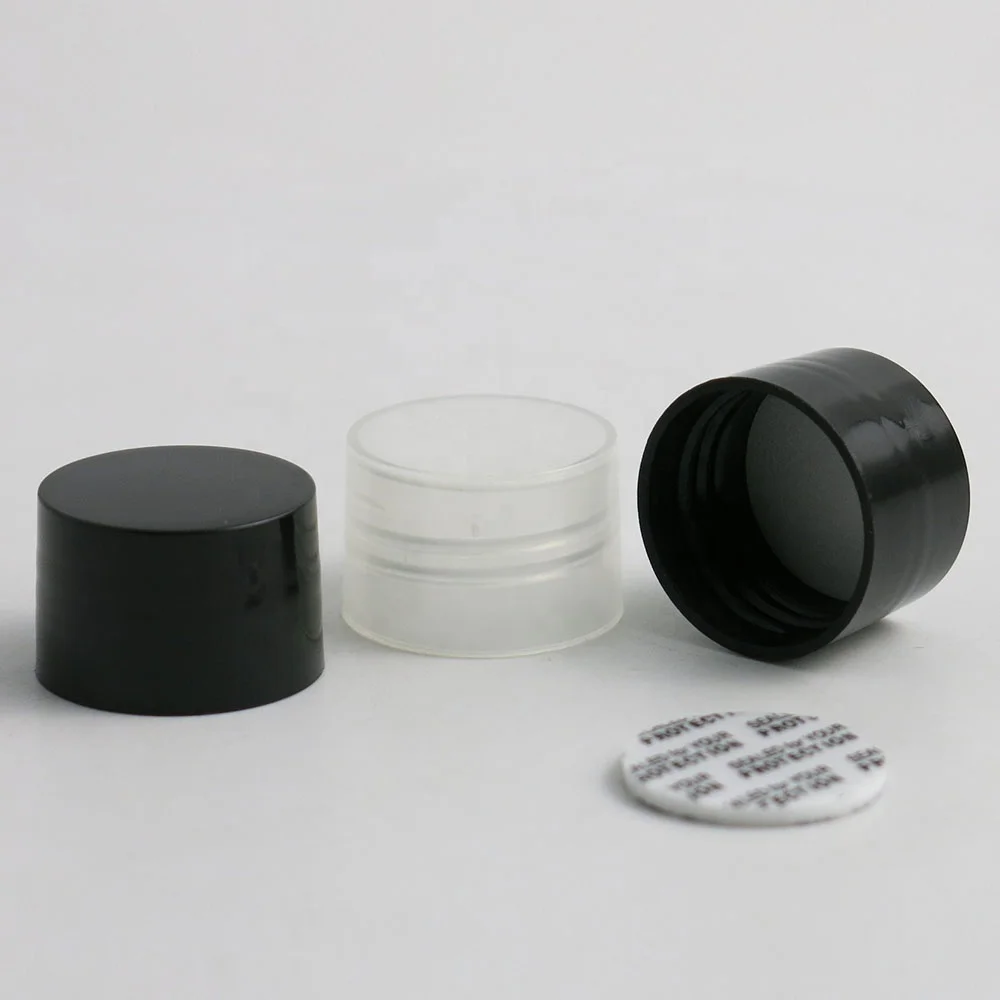 20ML Plastic Empty Cosmetics Tube Container Bottle PET  Refillable Bottles Mask Plastic Test Tube With Cap