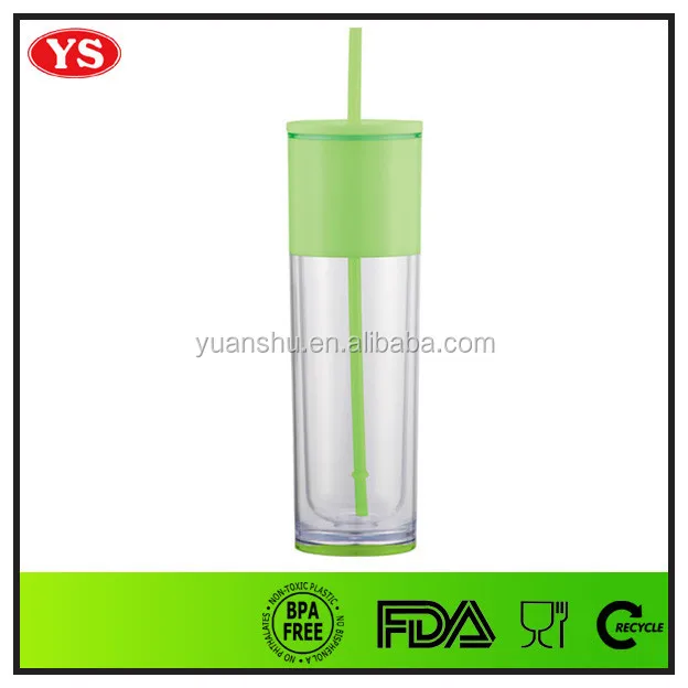 Bpa free 16 oz. plastic starbucks glass