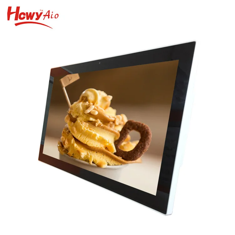 Hot Sale IPS 1080P  7 10 13 15 18 21 24 27 32 inch Desktop Android Wifi touch screen advertising player