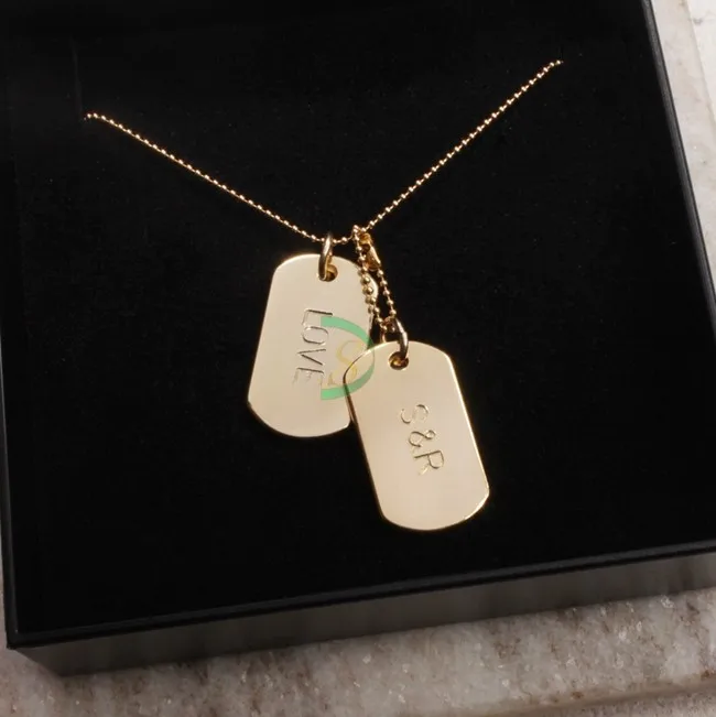 Wholesale bulk cheap blank dog tags custom metal dog tags for sale