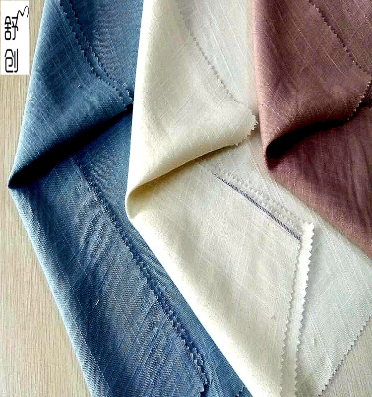 Hot sell viscose linen blend fabric
