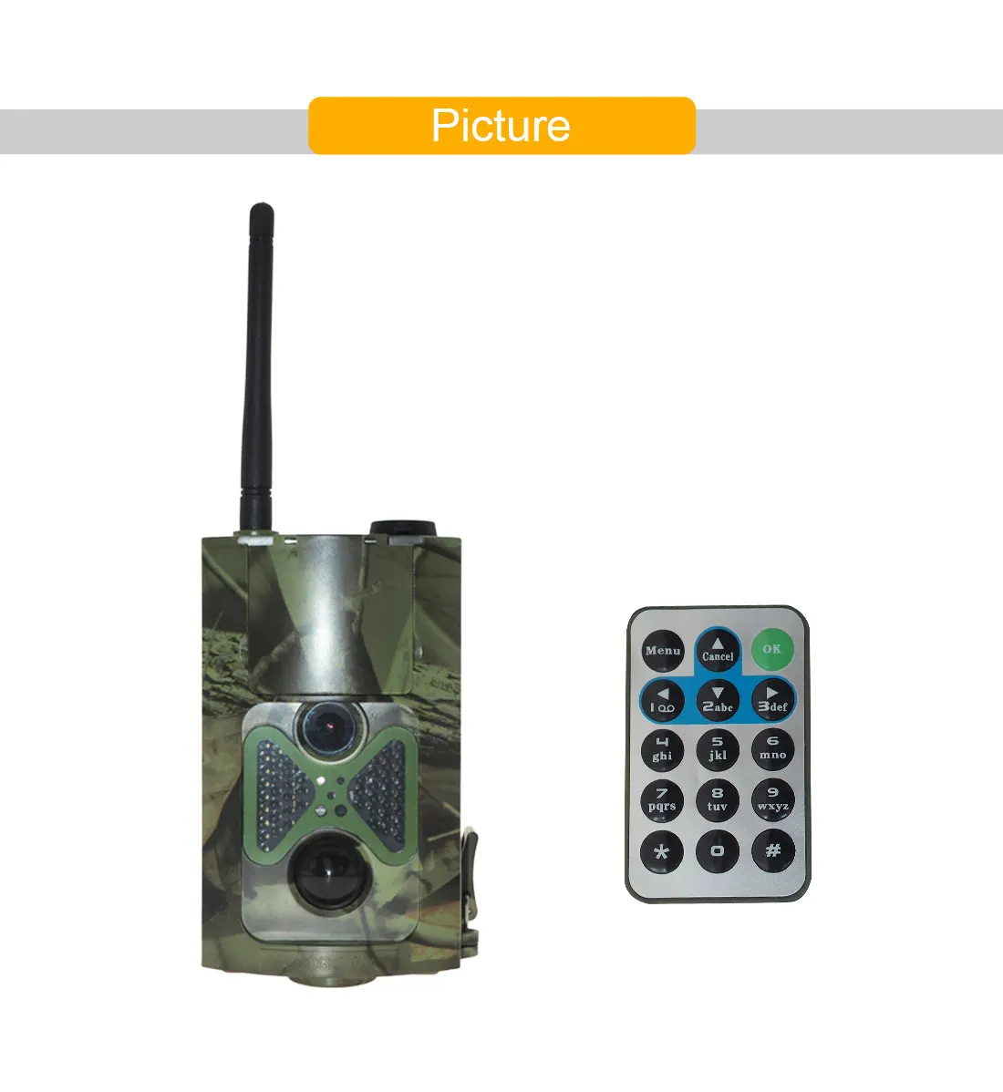 Trail Camera with Night Version 720P HD Game & Trail Camera 20M Wildlife Hunting Trail Cam