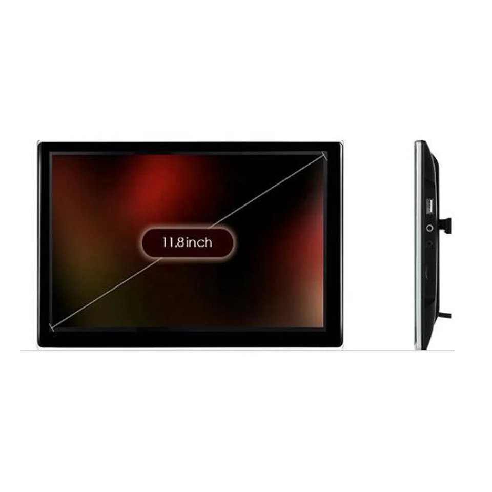 11.8 Inch Android 7.1OS  4K Tablet DVD Player Car Headrest Monitor For Lexus NX RX LX IS ES GS LS Rear Seats Display TouchScreen