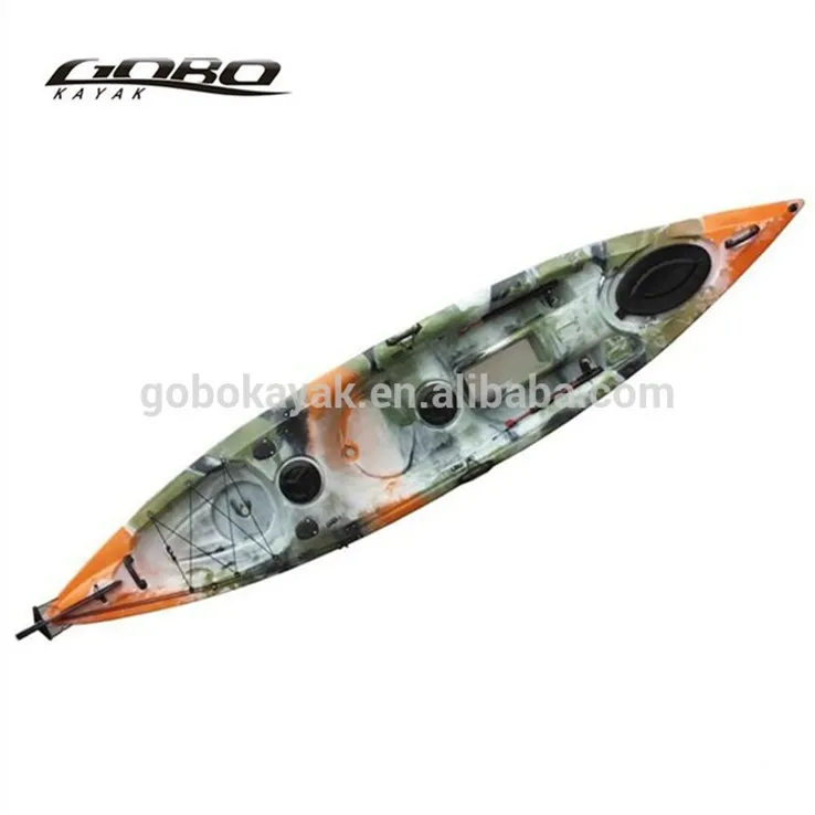marble color sit on top kayak boat with pedals