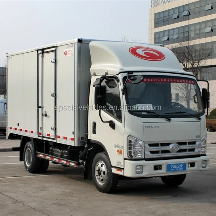 Forland H3 4 1 метров 5 тонны дизельное топливо легкая Коммерческая Доставка сухие Грузовые Фургоны цена